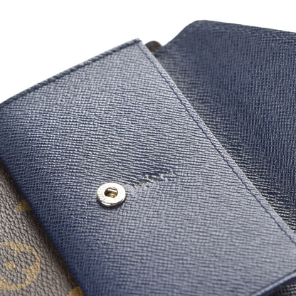 Louis Vuitton Epi Monogram Marie-Lou Compact Wallet Indigo 8 of 12