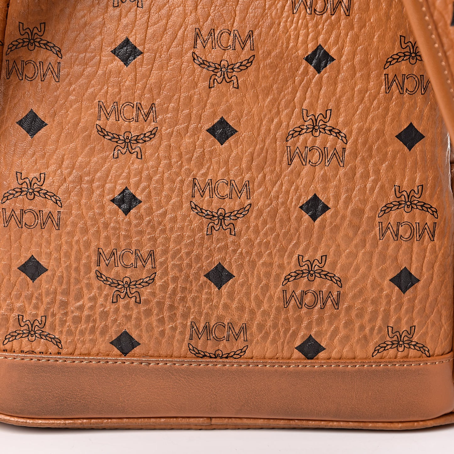 Visetos Side Stud Mini Stark Backpack Cognac