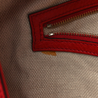Gucci Pebbled Calfskin Large Soho Shoulder Bag Red 10 of 10