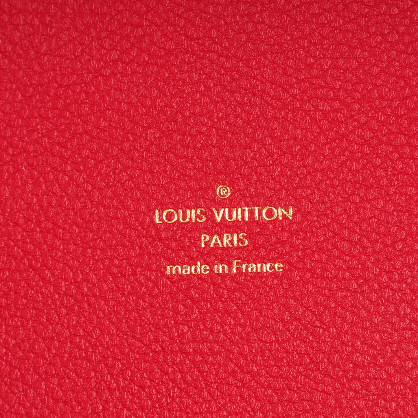 Monogram Change Tray Rouge