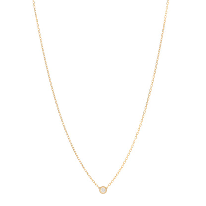 Cartier 18K Yellow Gold Diamond SM D'Amour Pendant Necklace 1 of 5