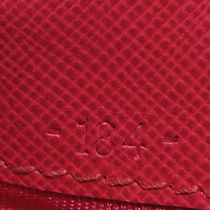 Prada Saffiano Card Case Peonia 8 of 8