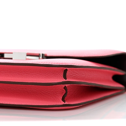 Hermes Evercolor Verso Constance 18 Rose Azalee Prune 7 of 8