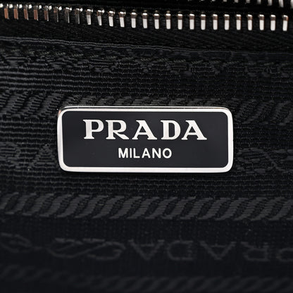 Prada Nylon Tessuto Impuntu Quilted Bandoliera Crossbody Bag Black 6 of 10
