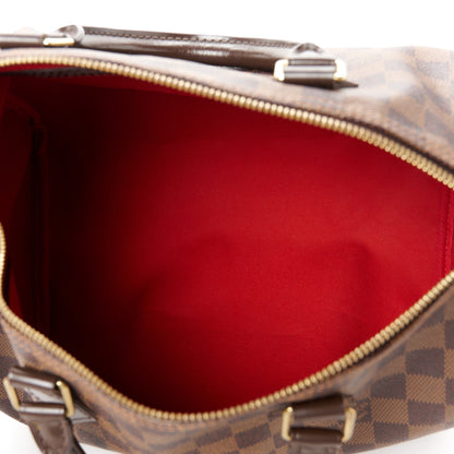 Louis Vuitton Damier Ebene Speedy 30 5 of 13