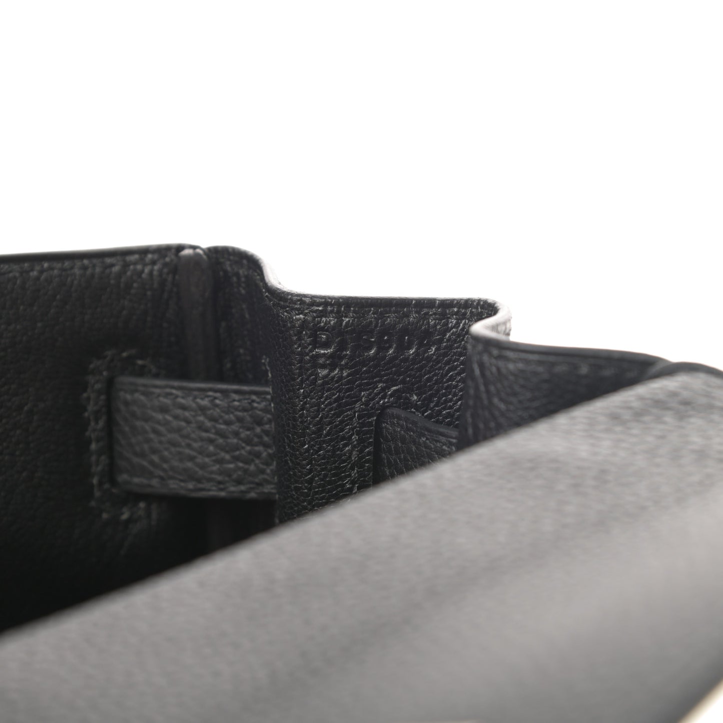Togo Matte Alligator Kelly Retourne Touch 28 Black