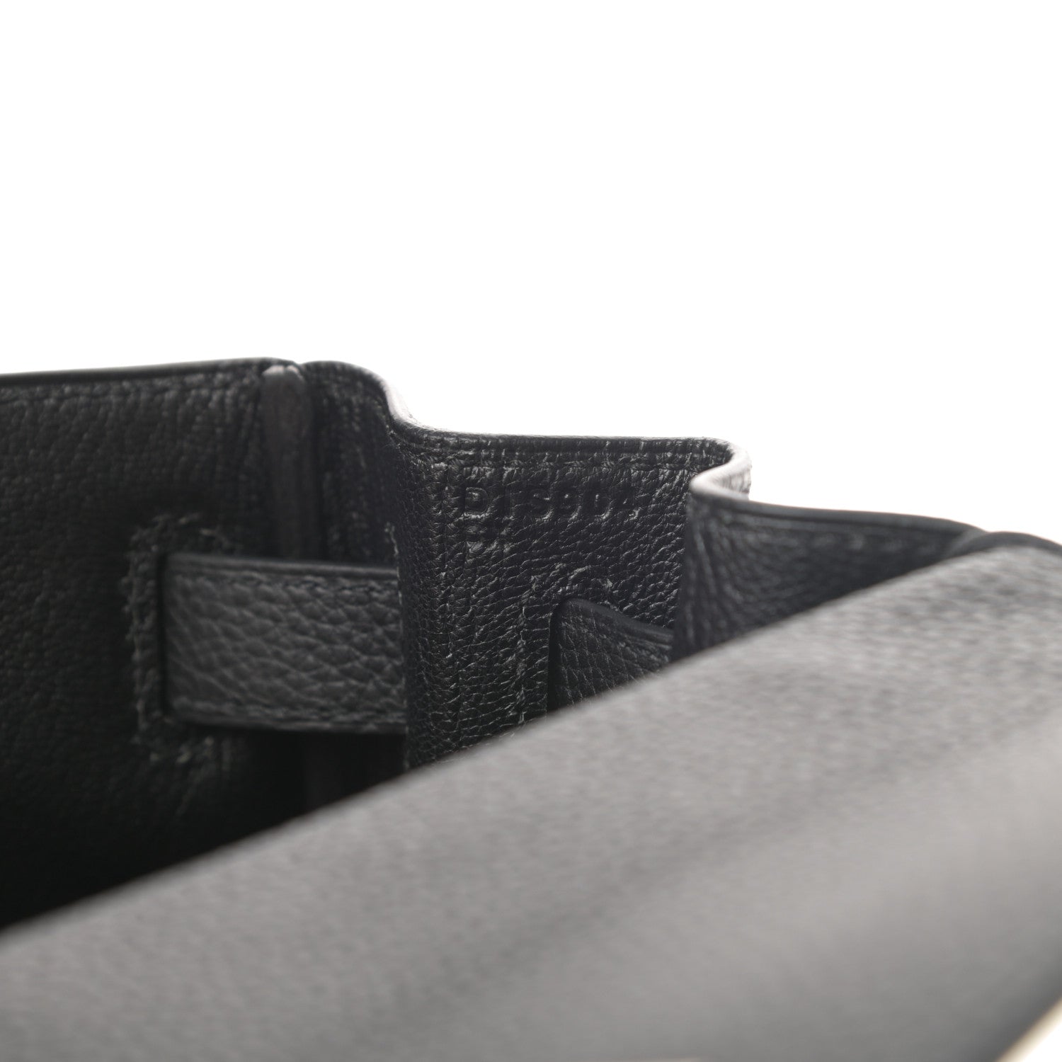 Hermes Togo Matte Alligator Kelly Retourne Touch 28 Black 7 of 12