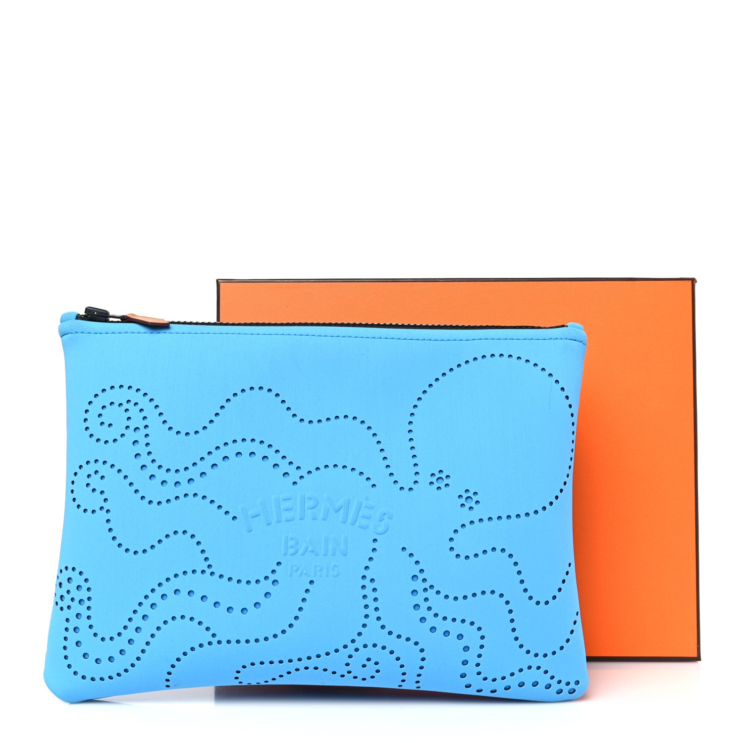Hermes Neoprene Medium Neobain Poulpe Fiction Case Bleuet 10 of 10