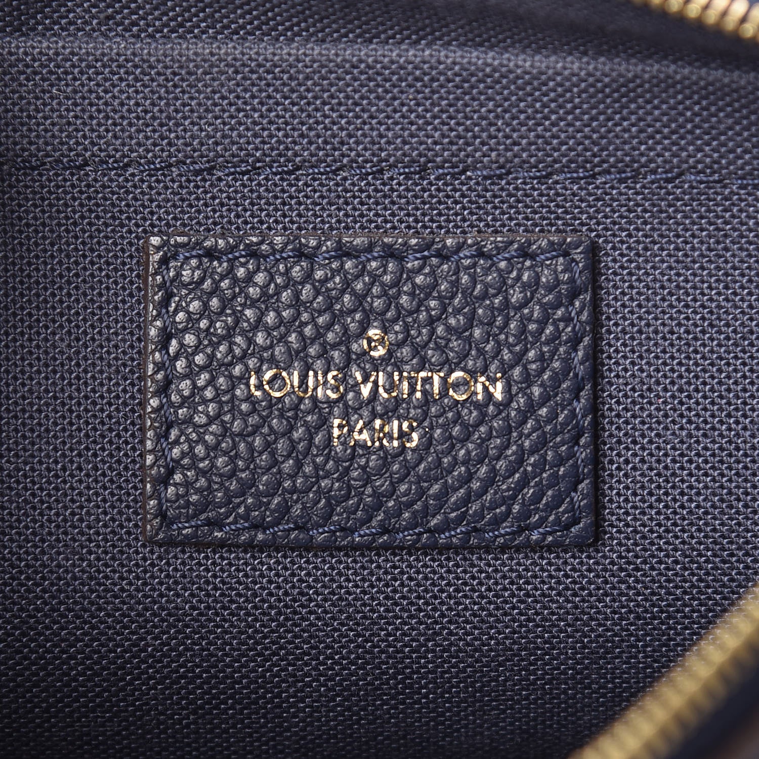 Louis Vuitton Monogram Pallas Clutch Blue Marine 6 of 12