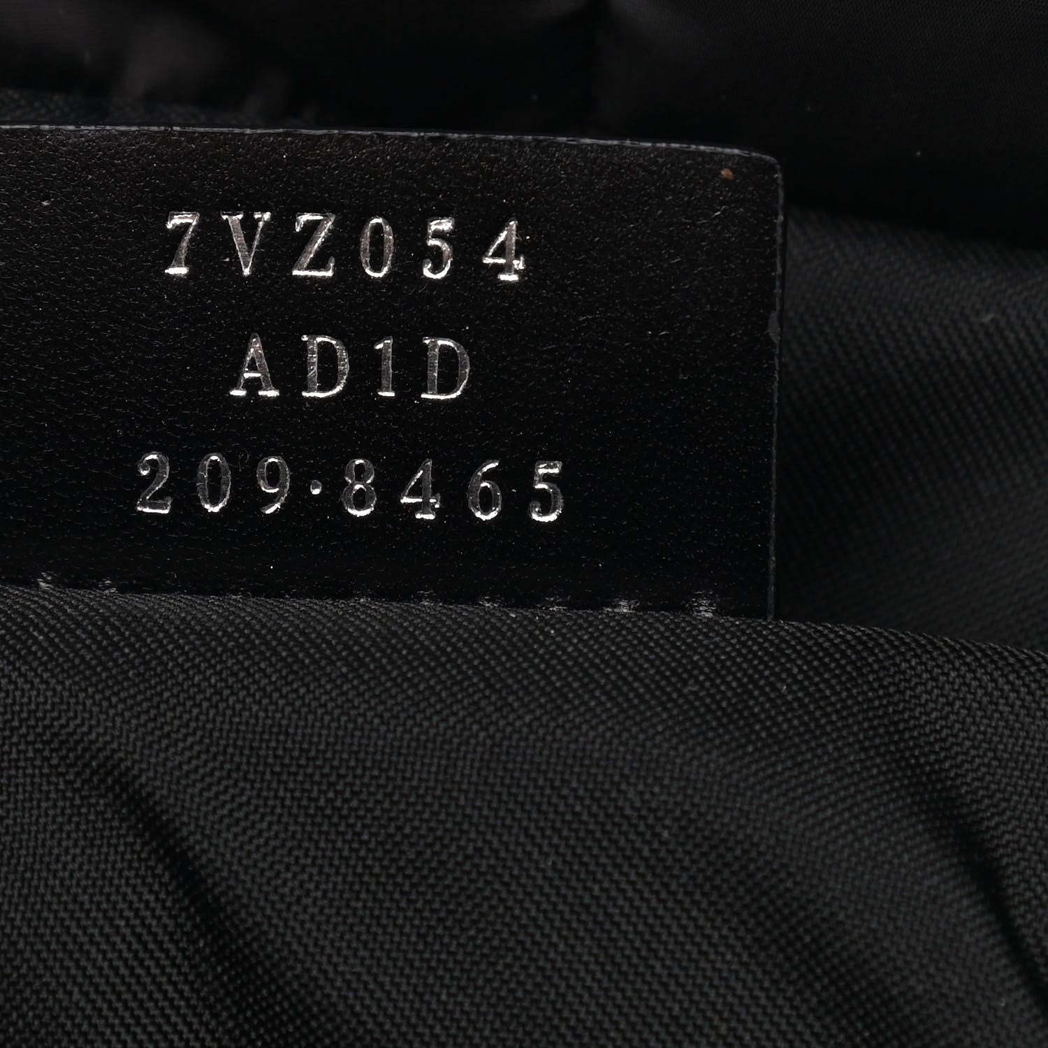 Fendi Nylon Cuoio Romano Monster Eyes Expandable Drawstring Backpack Black Argento Sunflower 7 of 9