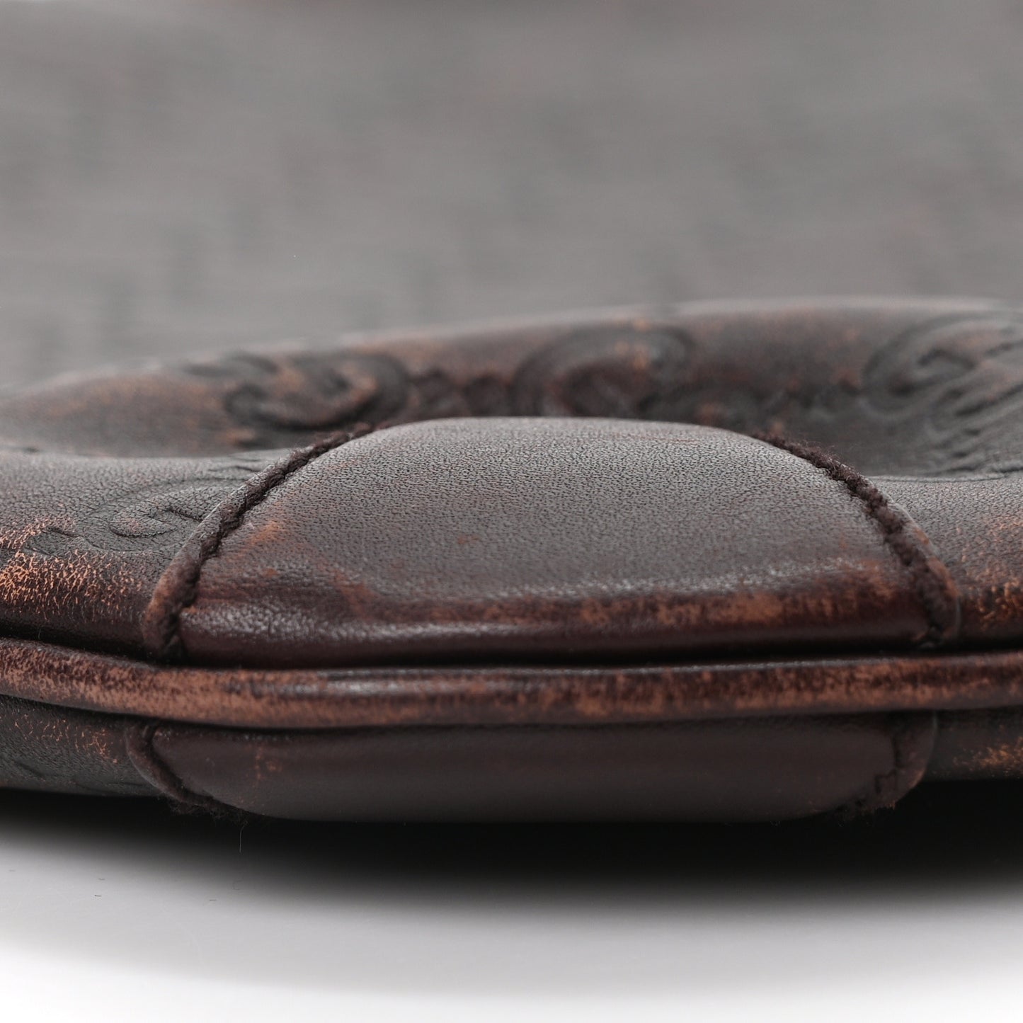 Guccissima Creole Hobo Chocolate