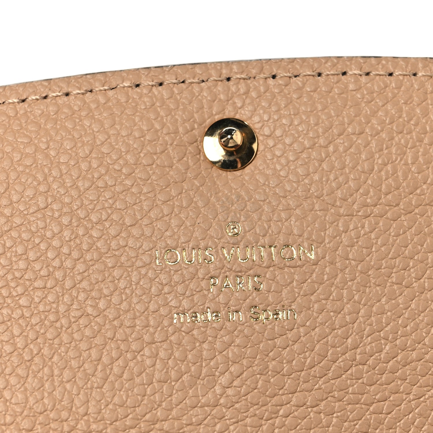 Louis Vuitton Empreinte Emilie Wallet Black Dune 6 of 7