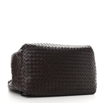 Bottega Veneta Nappa Intrecciato Parachute Bag Ebano 4 of 9