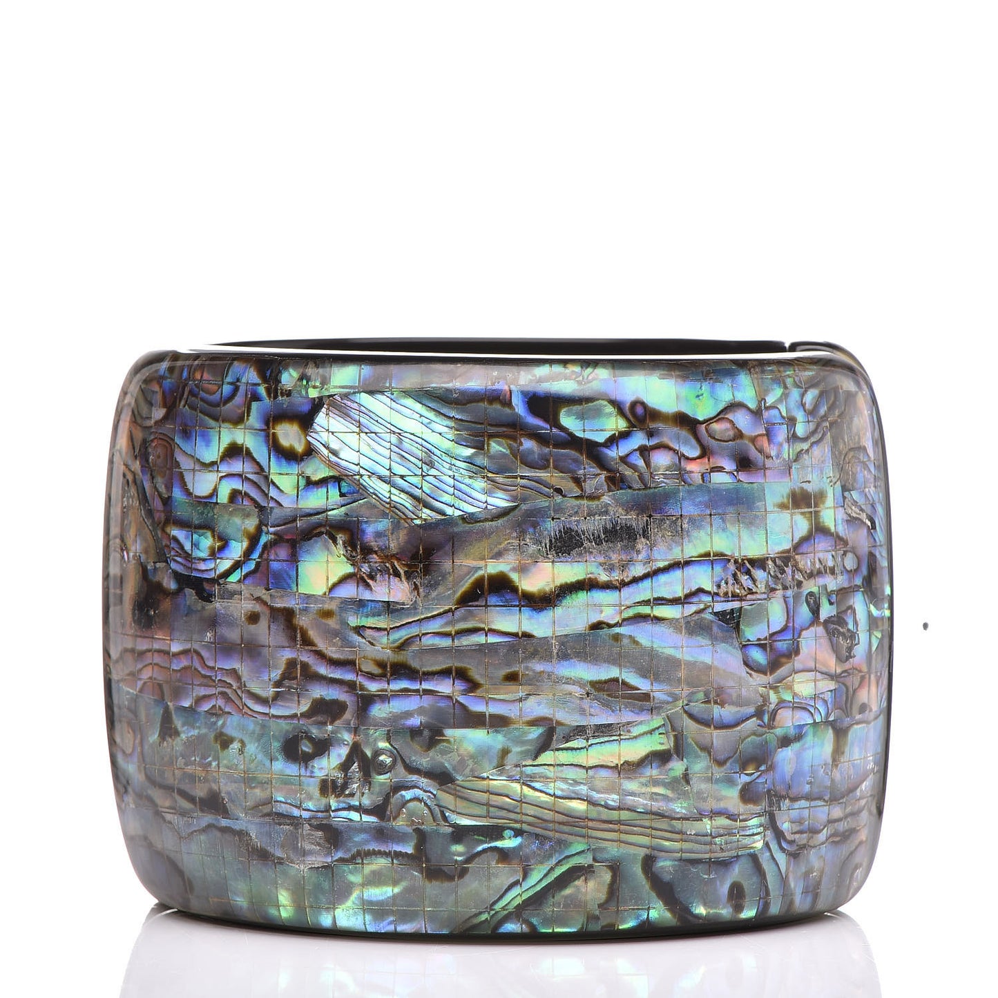 Resin Cuff Bracelet Green