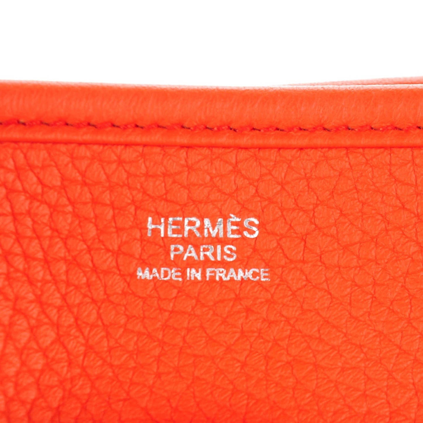 Taurillon Clemence Evelyne III PM Poppy Orange