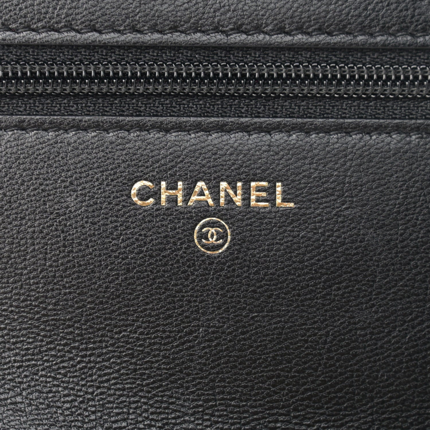 Chanel Goatskin Quilted Timeless CC Wallet On Chain WOC Black 6 of 13