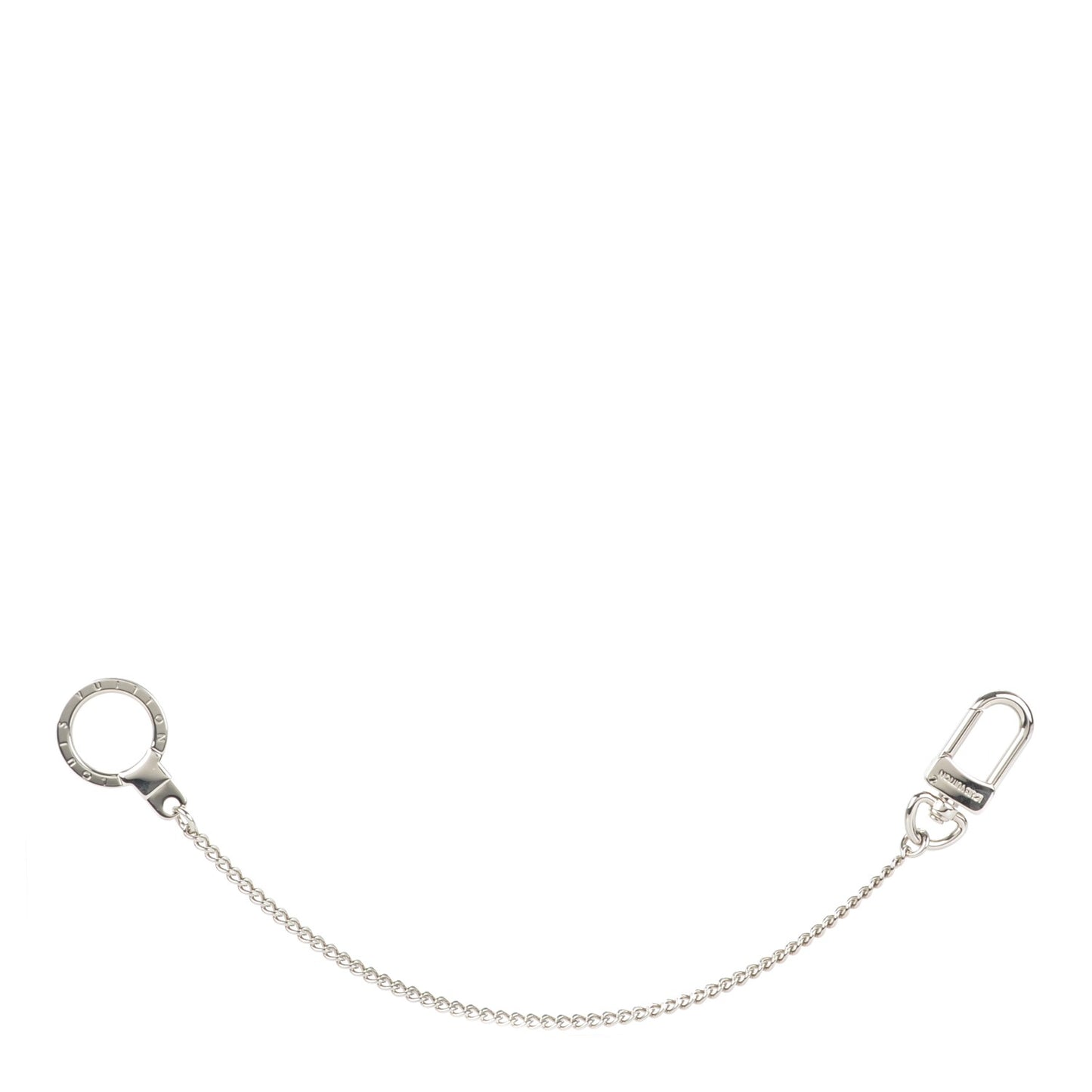 Pochette Extender Key Ring Chain Silver