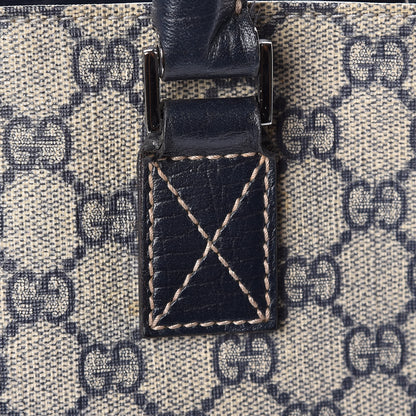 Gucci GG Plus Monogram Small Vertical Tote Blue 23 of 26