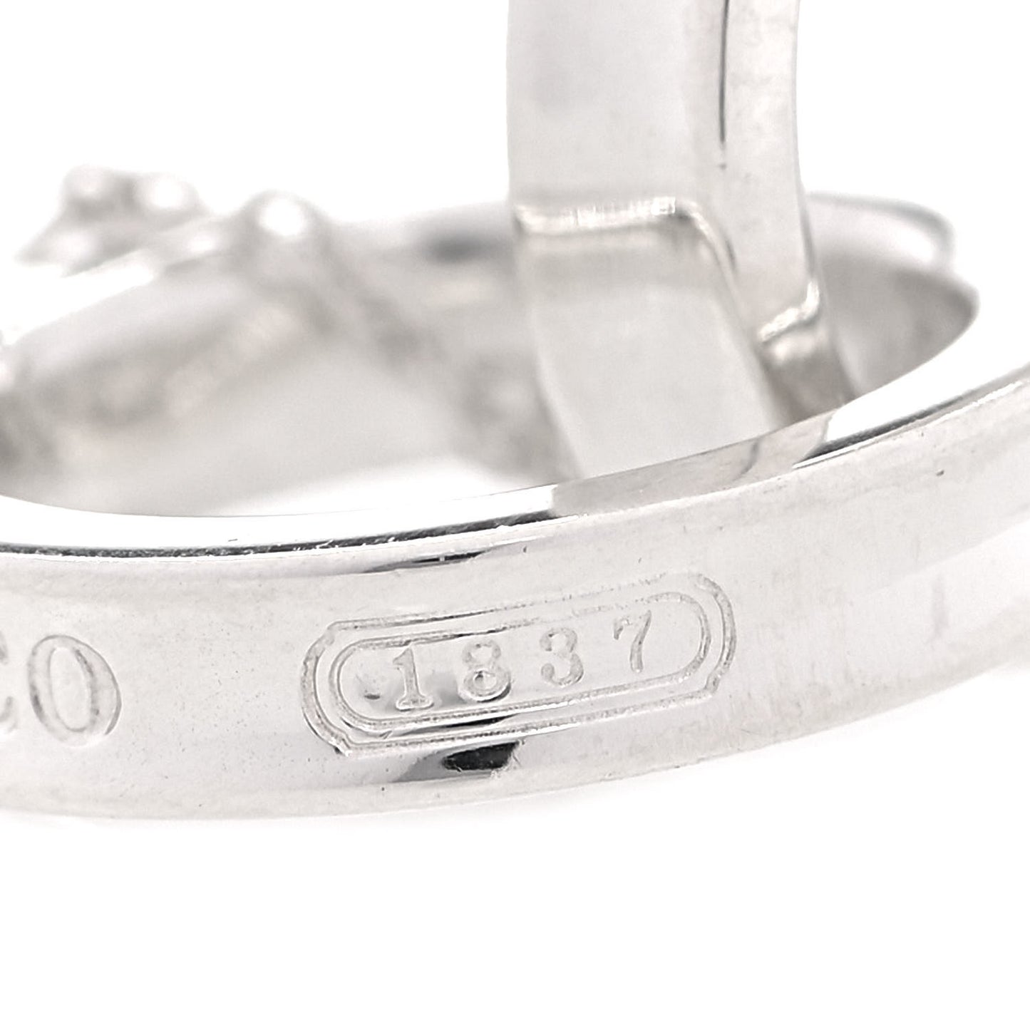 Sterling Silver 1837 Interlocking Circles Pendant Necklace