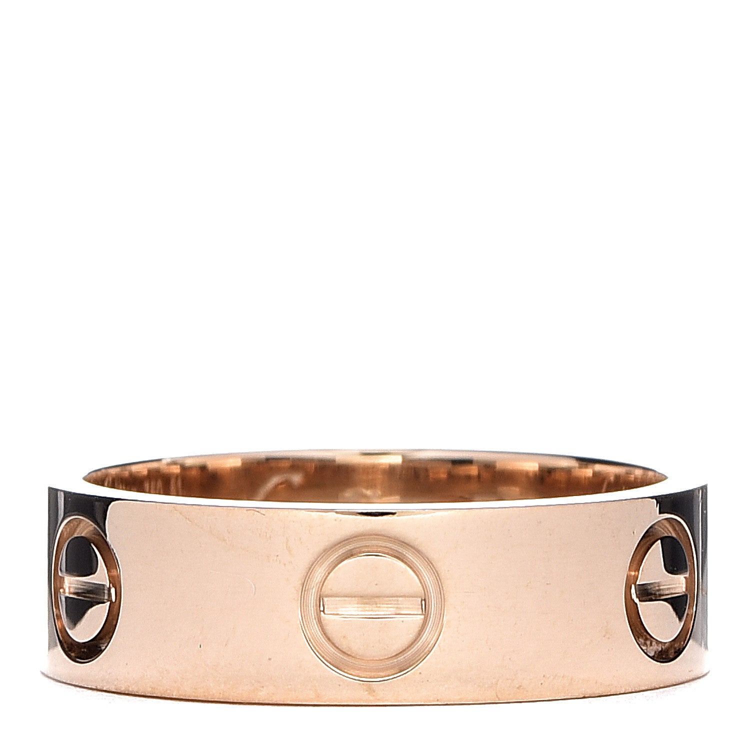 Cartier 18K Yellow Gold 5.5mm LOVE Ring 51 5.75 1 of 5