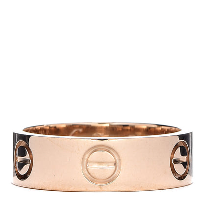 Cartier 18K Yellow Gold 5.5mm LOVE Ring 51 5.75 1 of 5