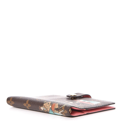 Louis Vuitton Monogram Illustre Small Ring Agenda Rose 4 of 12