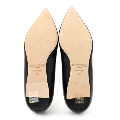 Jimmy Choo Kid Attila Flats 36 Black 5 of 10