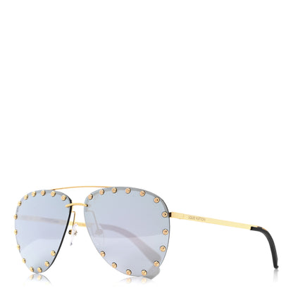 Louis Vuitton The Party Aviator Sunglasses Z0911U Blue 1 of 8
