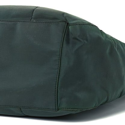 Prada Tessuto Nylon Tote Dark Green 11 of 11