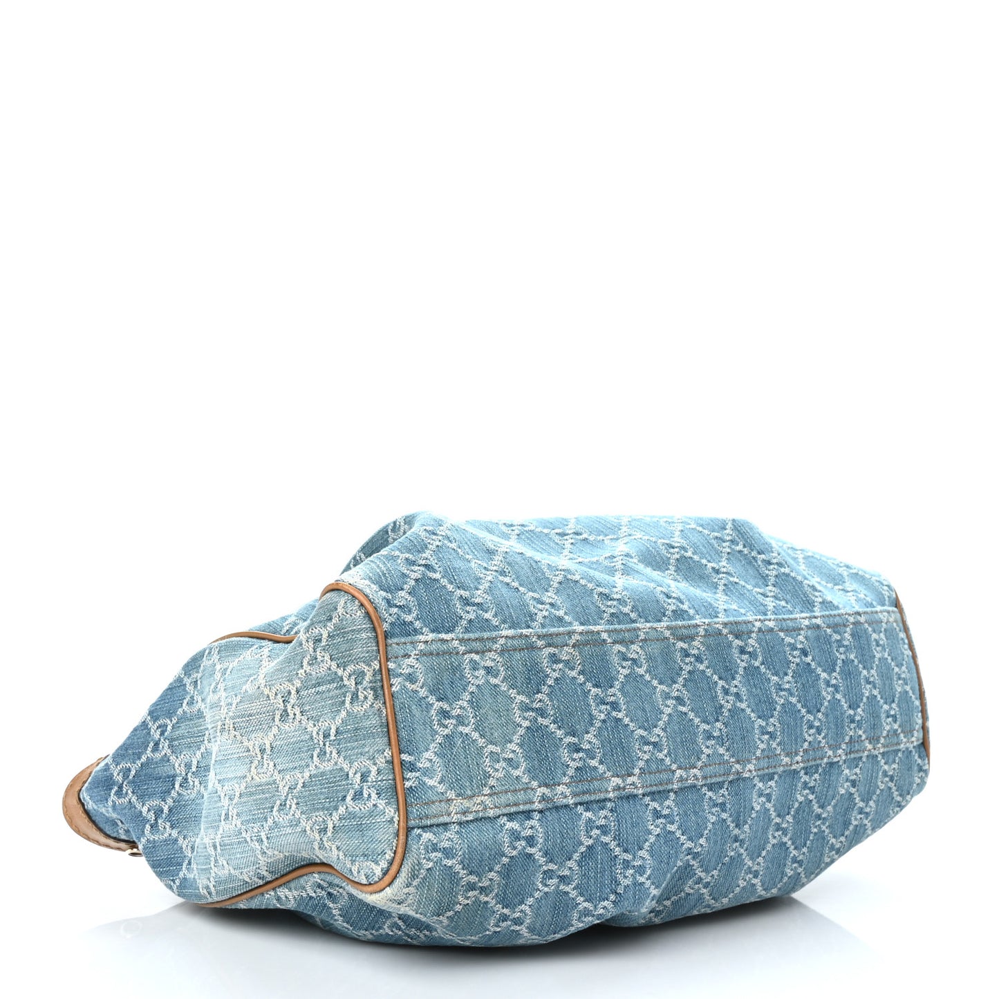 Denim Monogram Medium Sukey Tote Blue