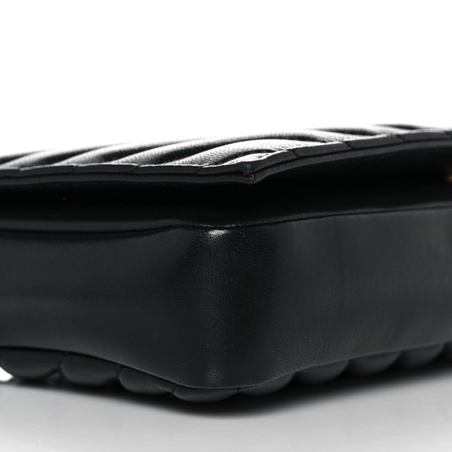 Saint Laurent Lambskin Matelasse Monogram Kate 99 Black 8 of 9