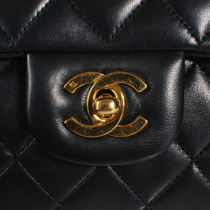 Chanel Lambskin Medium Double Flap Black 5 of 10