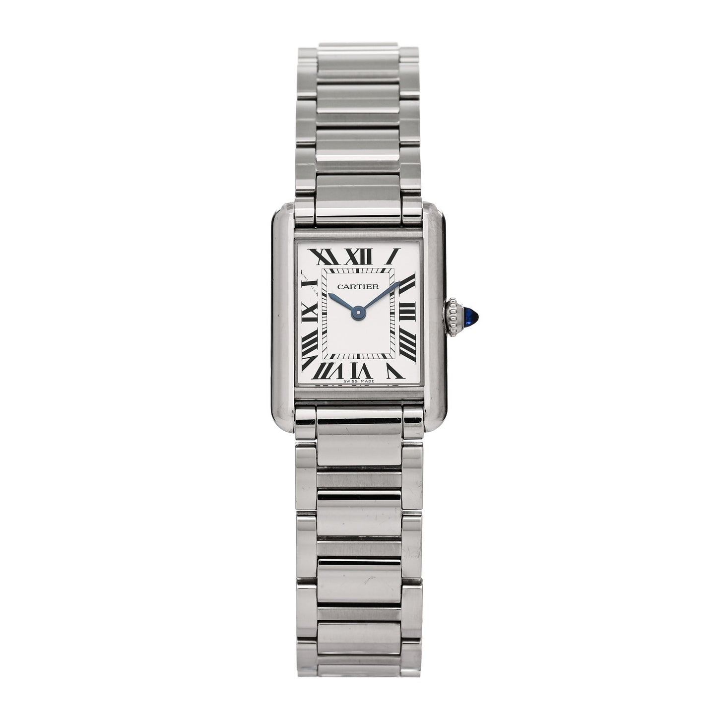 Stainless Steel 22mm Tank Must Quartz Watch