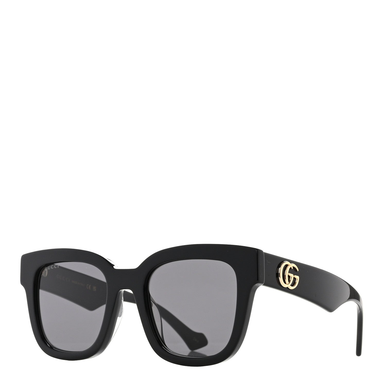 Gucci Rectangle 52mm Frame Sunglasses GG0998S Black 1 of 7