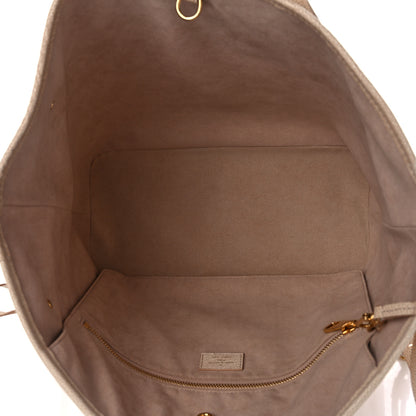 Louis Vuitton Empreinte Monogram Summer Stardust Neverfull MM Beige Clair 6 of 10