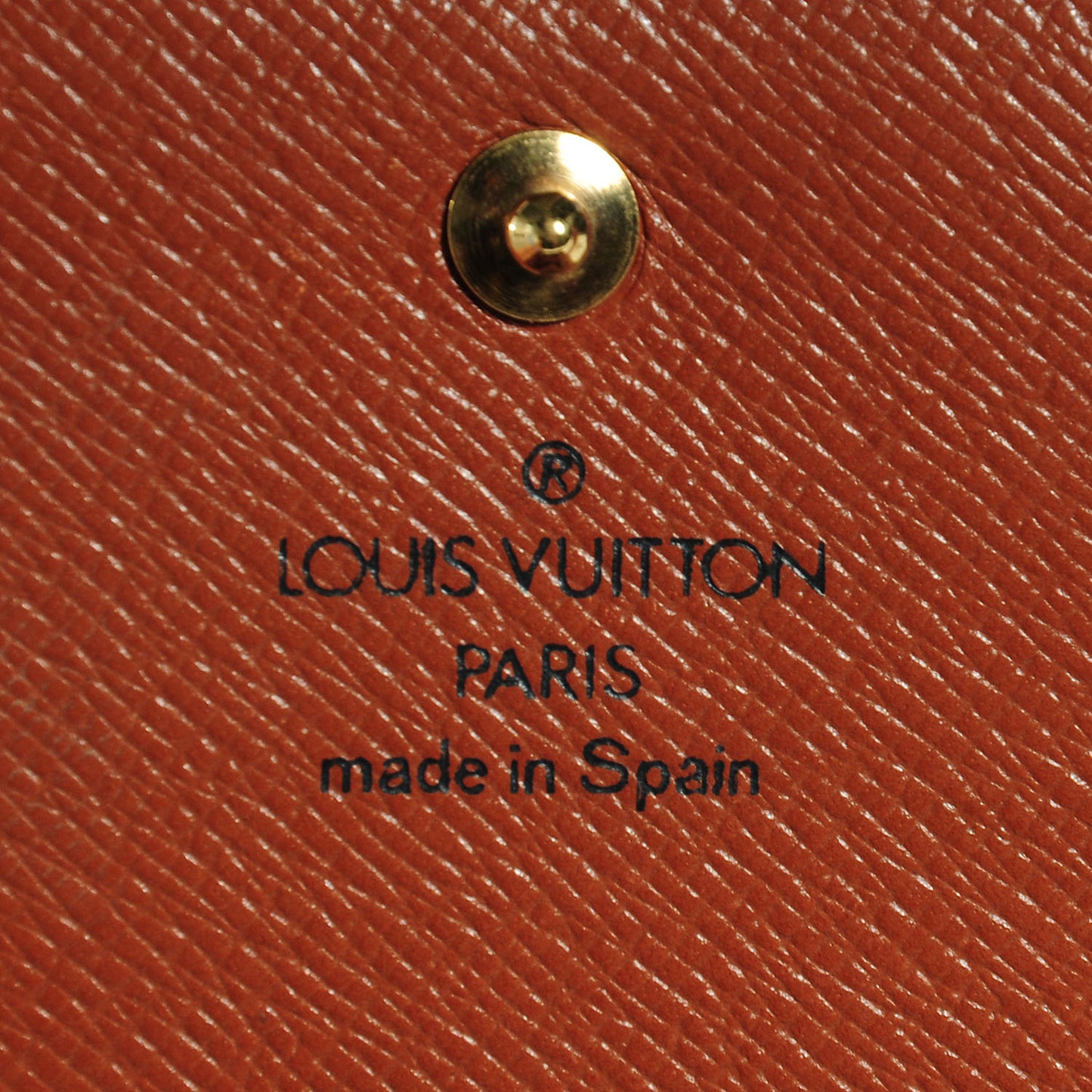 Monogram Porte-Monnaie Billets Tresor Wallet