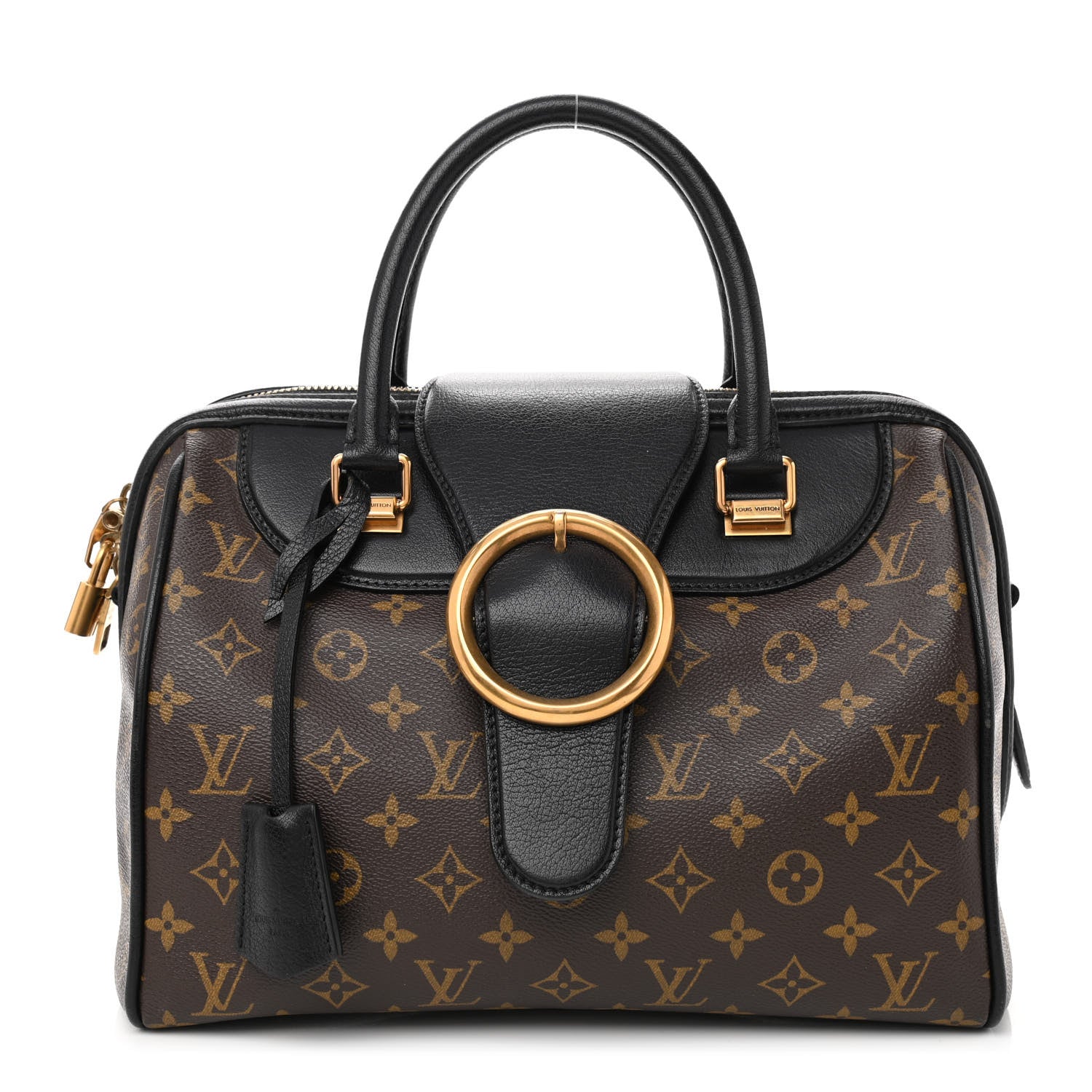 Louis Vuitton Monogram Golden Arrow Speedy Black 1 of 8