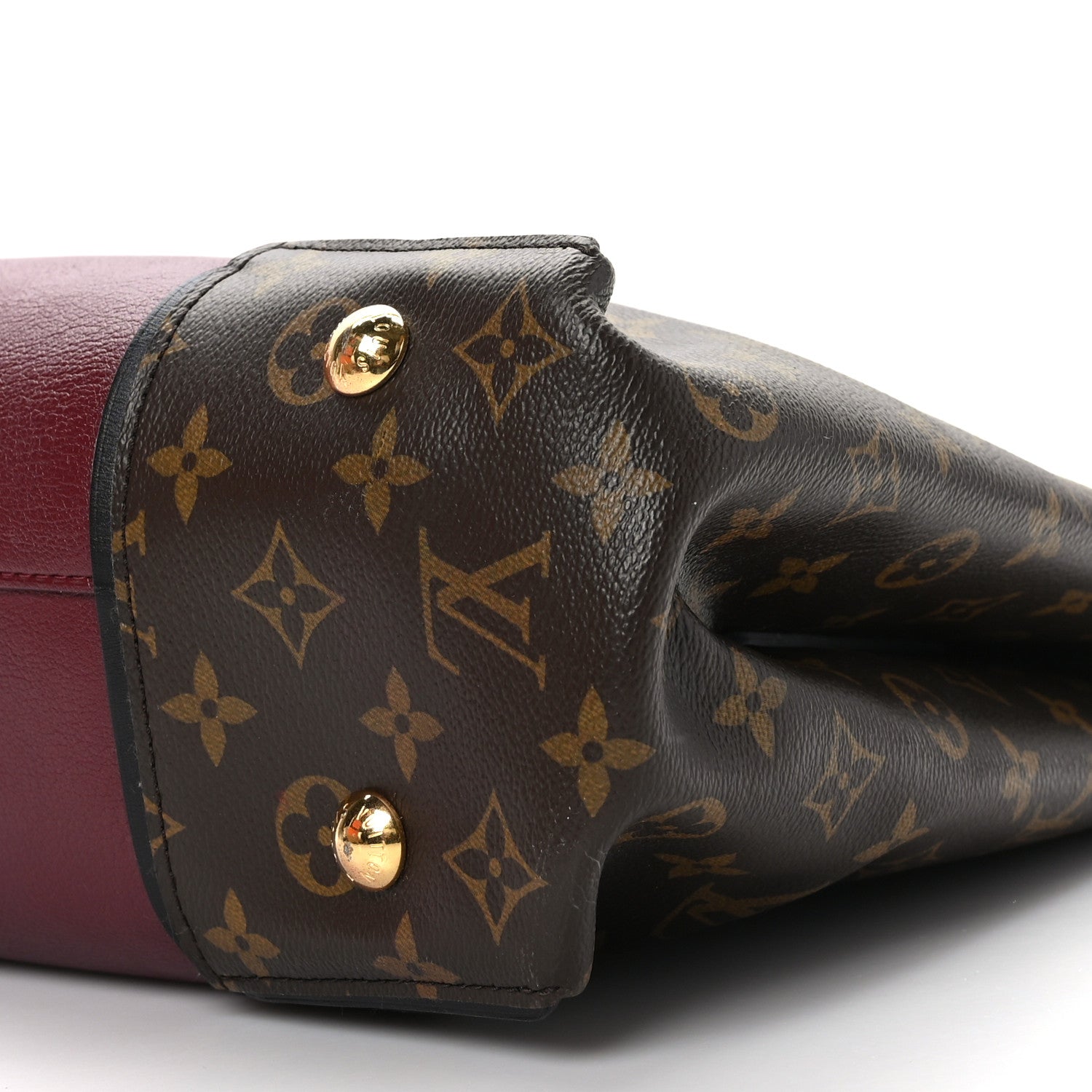 Louis Vuitton Monogram Cuir Orfevre Tote W PM Prunille 8 of 8