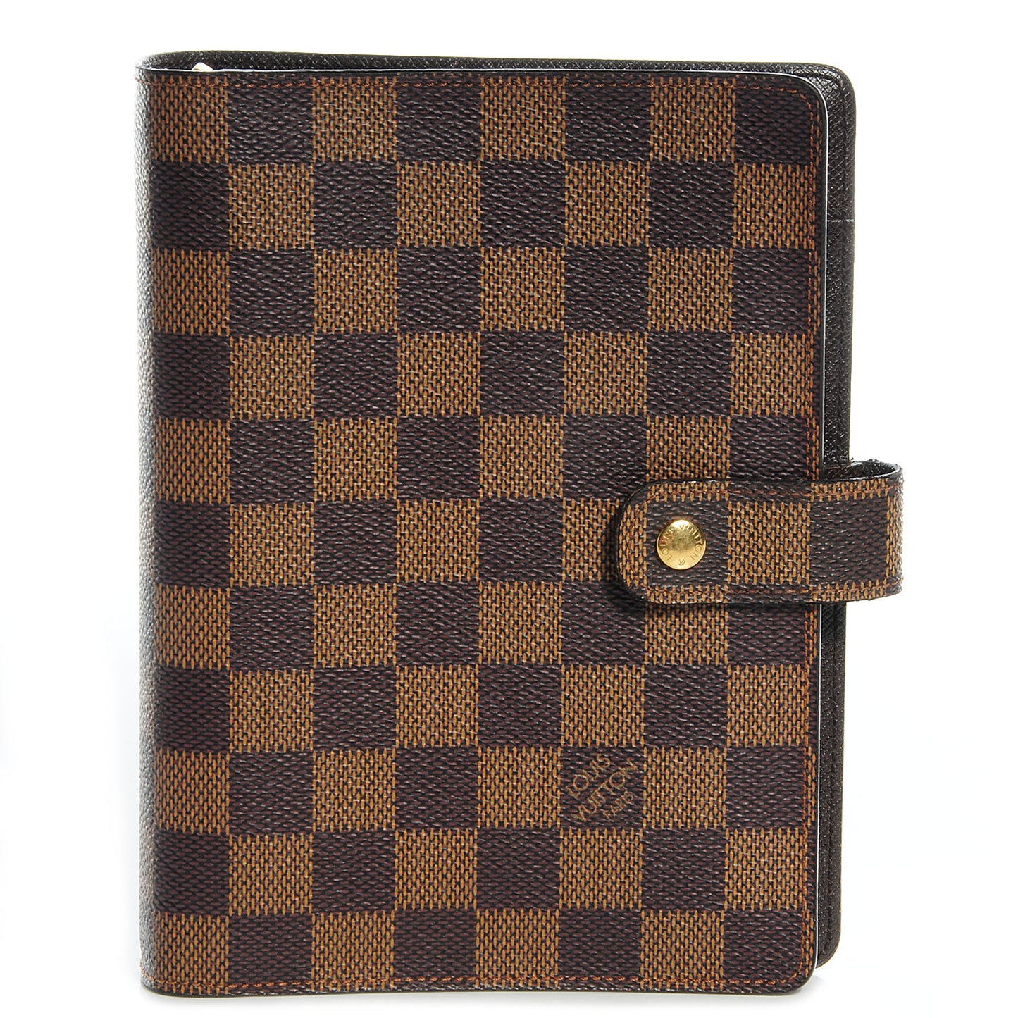 Damier Ebene Medium Ring Agenda