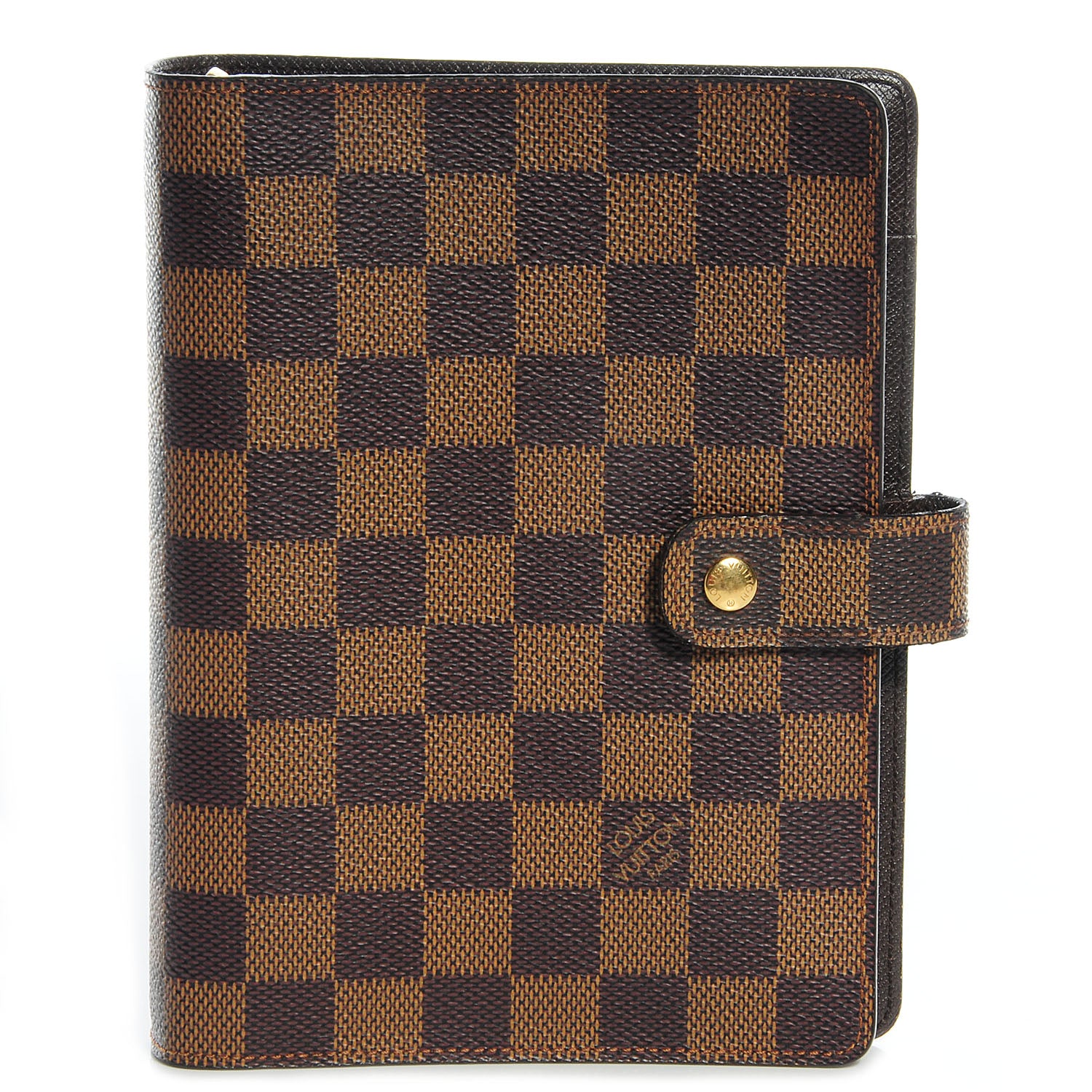 Louis Vuitton Damier Ebene Medium Ring Agenda 1 of 7