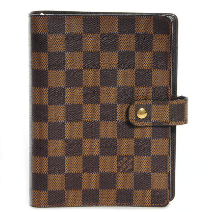Louis Vuitton Damier Ebene Medium Ring Agenda 1 of 7
