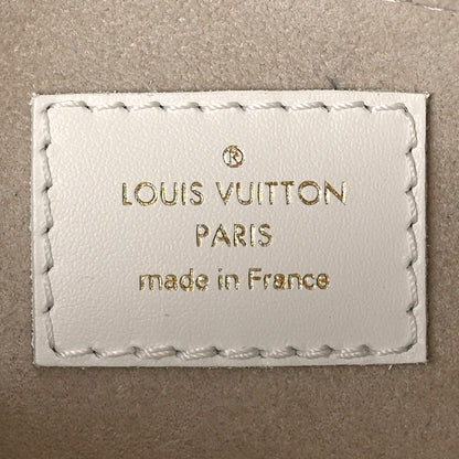 Louis Vuitton Jacquard Velvet Monogram LV Match Speedy Bandouliere 20 Blue 6 of 9