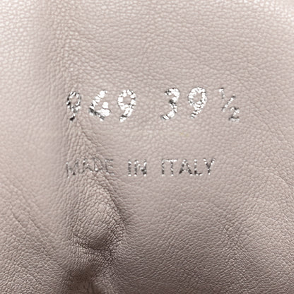 Prada Nappa Logo Embossed Womens Low Top Sneakers 39.5 Opale 9 of 12