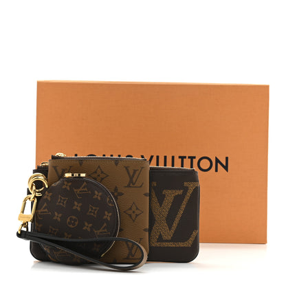 Louis Vuitton Reverse Monogram Giant Trio Pouch 10 of 10