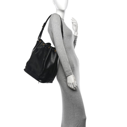 Louis Vuitton Epi Noe Black 2 of 13