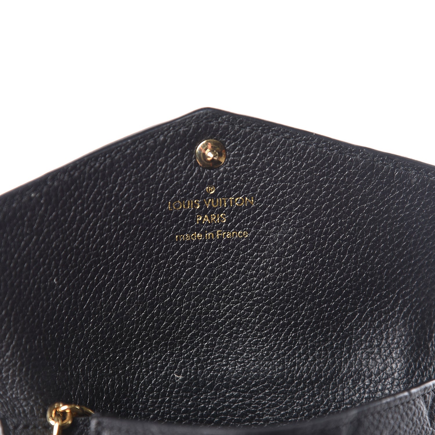 Louis Vuitton Empreinte Key Pouch Black 6 of 9
