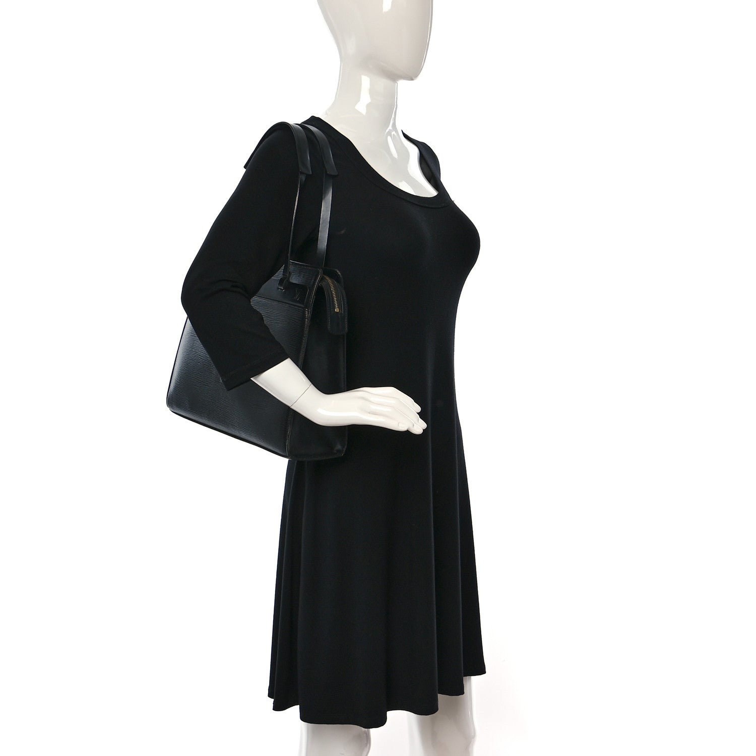 Louis Vuitton Epi Croisette PM Black 2 of 12
