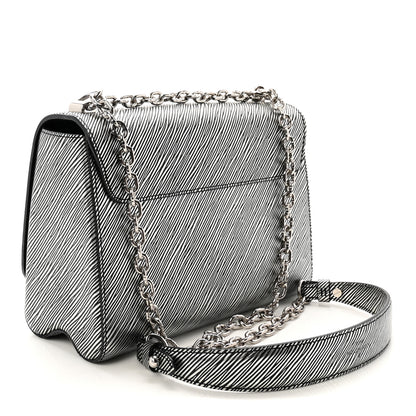 Louis Vuitton Epi Twist Shoulder Bag MM Argent 2 of 8