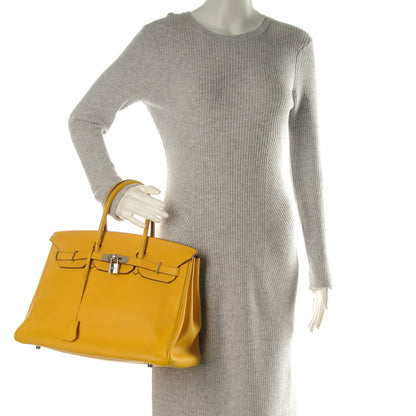 Hermes Clemence Birkin 35 Soleil 2 of 25