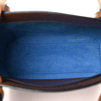 Loewe Calfskin Double Handle Square Tote Camel Capri Blue 6 of 12